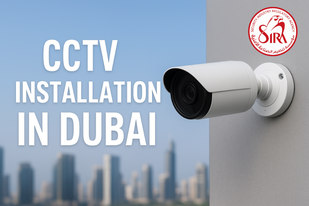 CCTV installation in Dubai