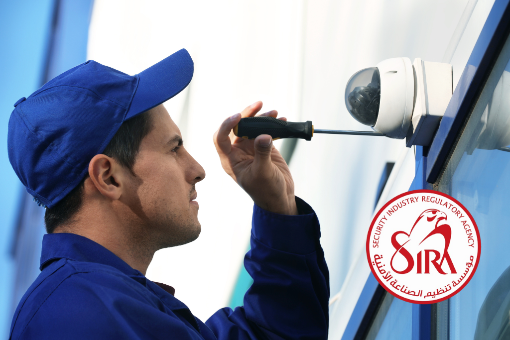 SIRA CCTV installation Dubai