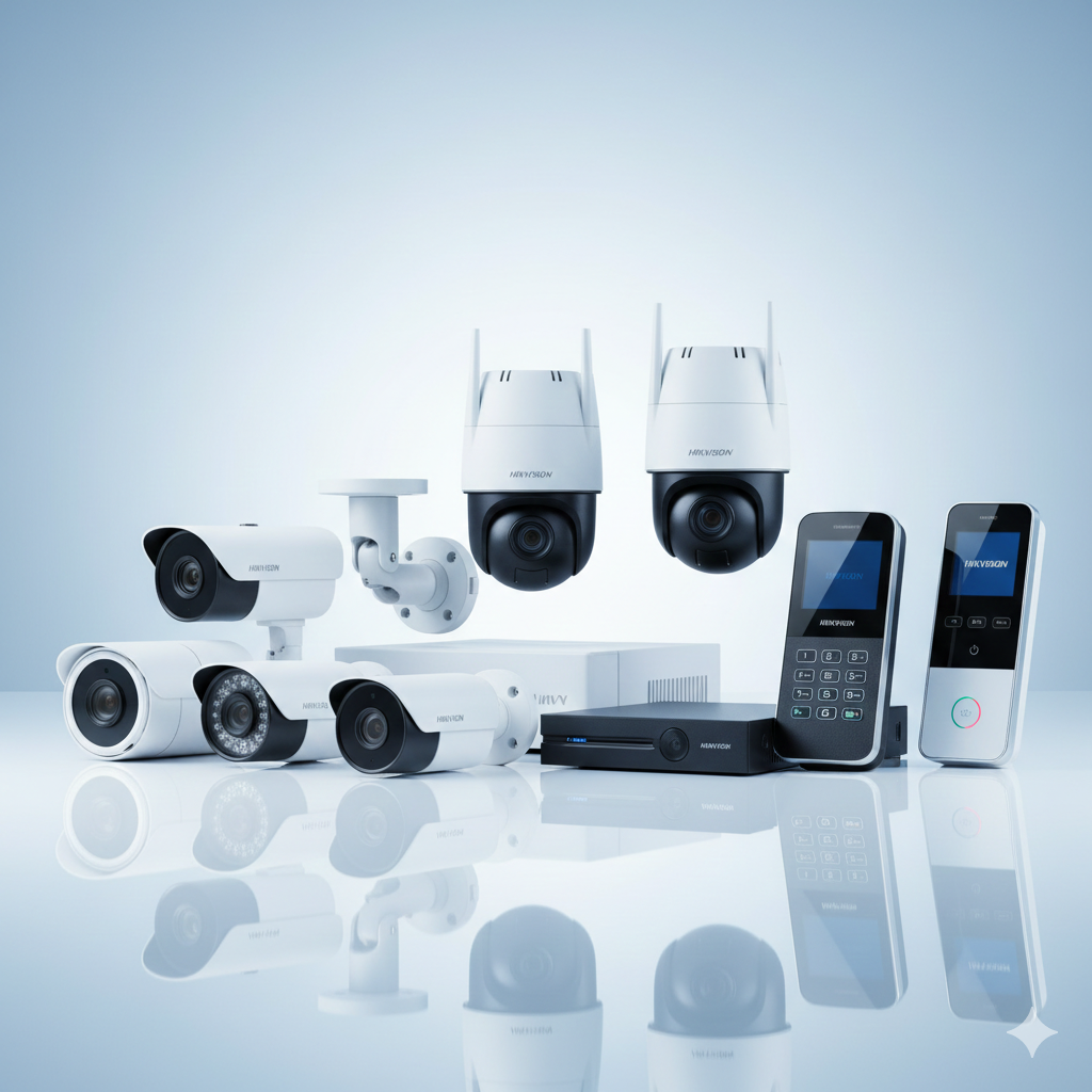 Complete Hikvision CCTV camera range available from Dubai distributor