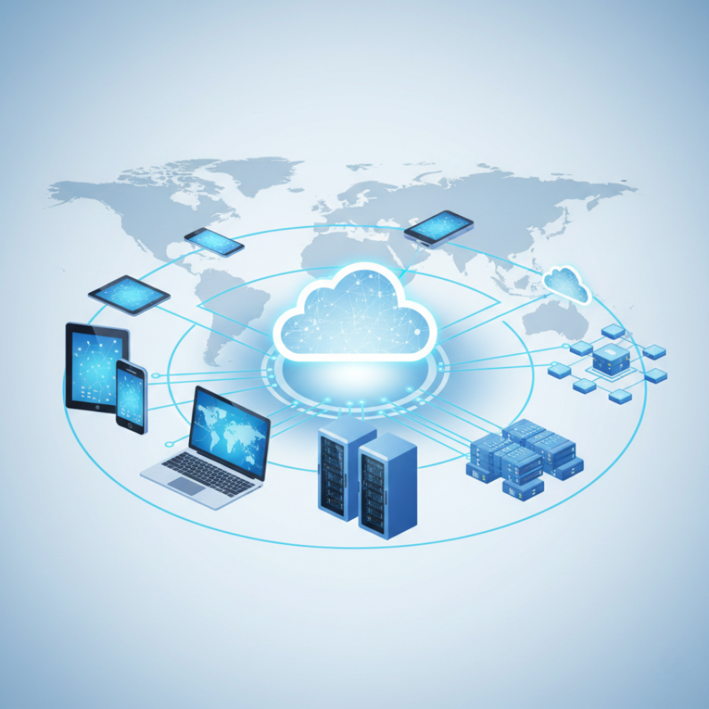 IT solutions company UAE - Cloud computing and network infrastructure