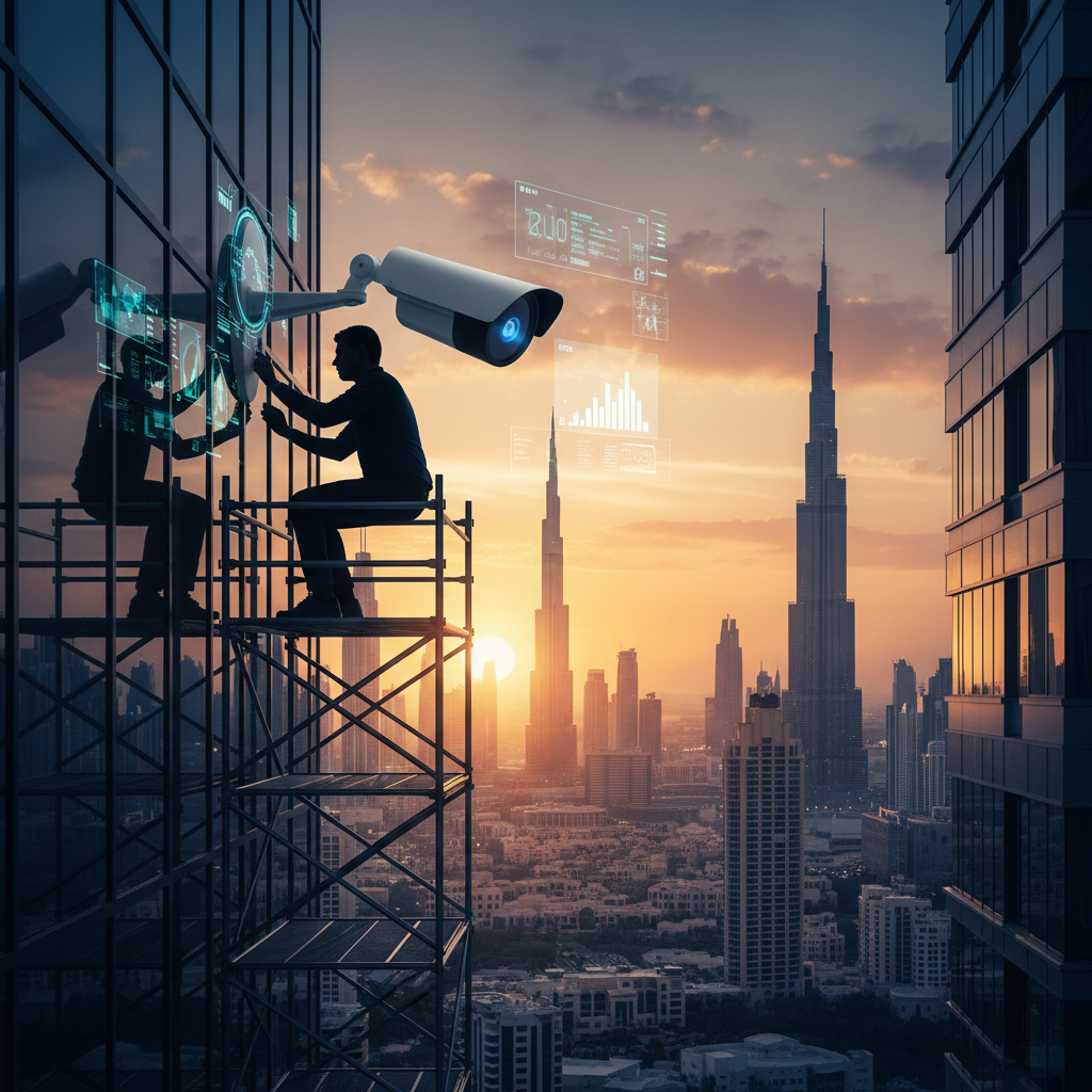 Hikvision CCTV Camera Installation by Artek Computers UAE